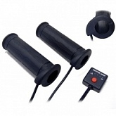 Грипсы руля c подогревом Koso AM10703E Black