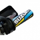 Чехлы грипс руля Blackbird Suzuki Replica Team KSRT Kevin Strijbos 2020 Black/Blue/Yellow