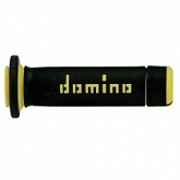 Грипсы руля Domino A18041C4740A7-0 Black/Yellow