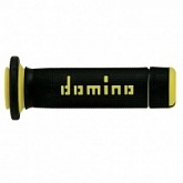 Грипсы руля Domino A18041C4740A7-0 Black/Yellow
