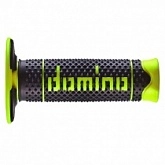 Грипсы руля Domino A26041C5040A7-0 Black/Yellow