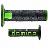 Грипсы руля Domino A36041C4044A7-0 Black/Green