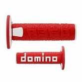 Грипсы руля Domino A36041C4246A7-0 Red/White