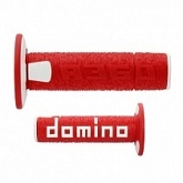 Грипсы руля Domino A36041C4246A7-0 Red/White