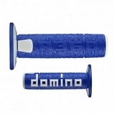 Грипсы руля Domino A36041C4846A7-0 Blue/White