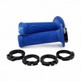 Грипсы руля Domino D10046C4800A9-0 Blue