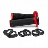 Грипсы руля Domino D20046C4042H8-0 Black/Red