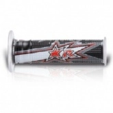 Грипсы руля Ariete 02632-RBN Black/White/Red