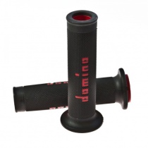 Грипсы руля Domino A01041C4240B7-0 Black/Red