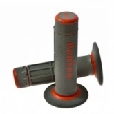 Грипсы руля Domino A02041C4552A7-1 Black/Orange