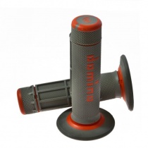 Грипсы руля Domino A02041C4552A7-1 Black/Orange