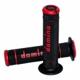 Грипсы руля Domino A24041C4240A7-0 Black/Red