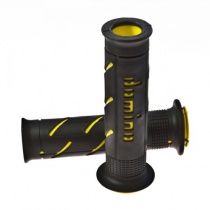 Грипсы руля Domino A25041C4740B7-0 Black/Yellow