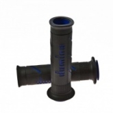 Грипсы руля Domino A25041C4840B7-0 Black/Blue