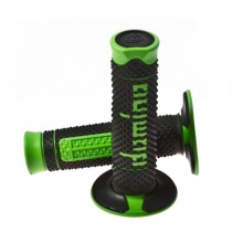 Грипсы руля Domino A26041C4440A7-0 Black/Green