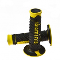 Грипсы руля Domino A26041C4740A7-0 Black/Yellow