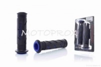 Грипсы руля Domino Black/Blue
