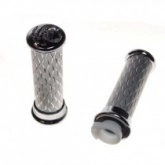 Грипсы руля Motorace GRZ-175 Chrome