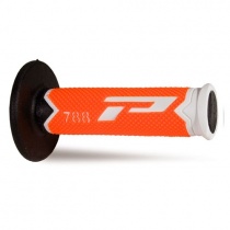 Грипсы руля Progrip 788 White/Orange/Black