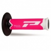 Грипсы руля Progrip 788 White/Pink/Black