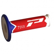Грипсы руля Progrip 788 White/Red/Blue
