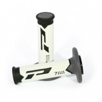Грипсы руля Progrip 788 White/Titanic/Black