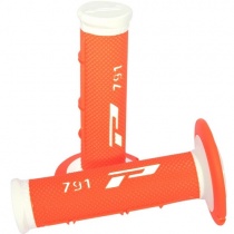 Грипсы руля Progrip 791 Orange/White