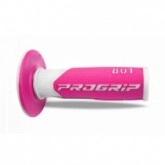 Грипсы руля Progrip 801 Pink/White