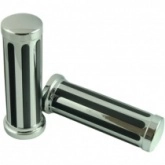 Грипсы руля WM GRW-006 Chrome/Black