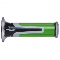 Грипсы руля Harri's 01687/F-AV Black/Green