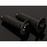 Грипсы руля Renthal MX R-Works Lock-On Tapered Half Waffle Ultra Tacky Black