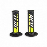 Грипсы руля UFO MA01827D Black/Yellow/White