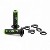 Грипсы руля X-Grip Braaaap XG-2101-OE Lock-on Green