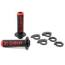 Грипсы руля X-Grip Braaaap XG-2102-OE Lock-on Red