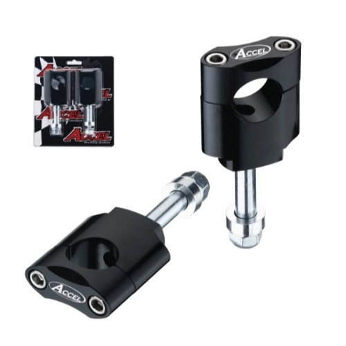 Кронштейны крепления руля Accel BM-13 28 Silver h45 M12