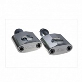 Кронштейны крепления руля Accel BM-02 28 Silver h34 M12