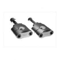 Кронштейны крепления руля Accel BM-07 22 Silver h34,7 M12