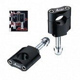 Кронштейны крепления руля Accel BM-13 22 Black h45 M12