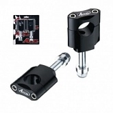 Кронштейны крепления руля Accel BM-13 22 Black h45 M12