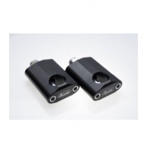 Кронштейны крепления руля Accel BM-16 28 Black h58,5 M12