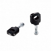 Кронштейны крепления руля Accel BM-37 22 Black h42 M12