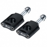 Кронштейны крепления руля мотоцикла Accel BM-073 22 Black h34,7 M12