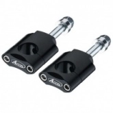 Кронштейны крепления руля мотоцикла Accel BM-073 22 Black h34,7 M12