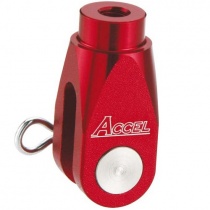 Кронштейн крепления рычага тормоза Accel BBC-01 Red