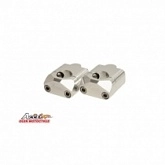 Проставки руля Accel BM-09 22/28 Silver h35