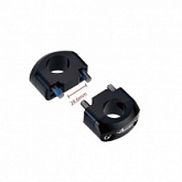 Проставки руля Accel BM-35 28/28 Black h20