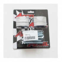 Проставки руля Accel BMA-01 28/28 Silver h18+5+10+6=39