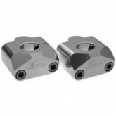 Проставки руля Accel BM-34 22/28 Silver h20