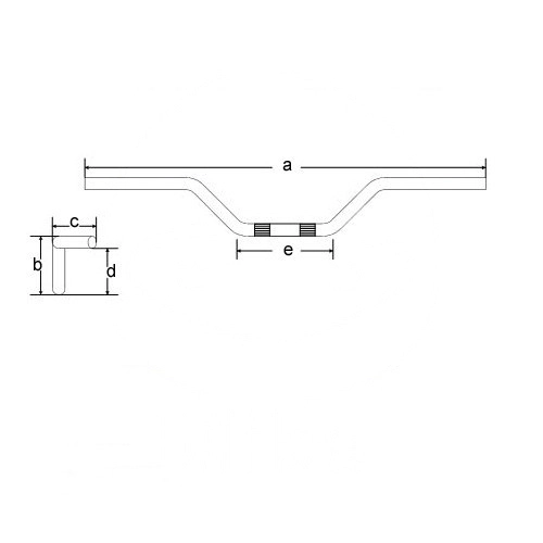 Руль Fehling 7204 Chrome