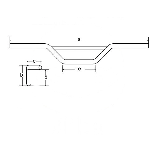 Руль Fehling 7884 Chrome